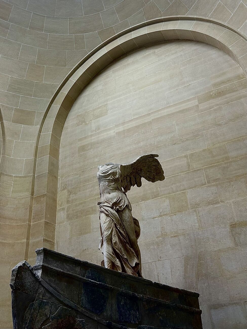 Winged Victory of Samothrace at the Louvre
